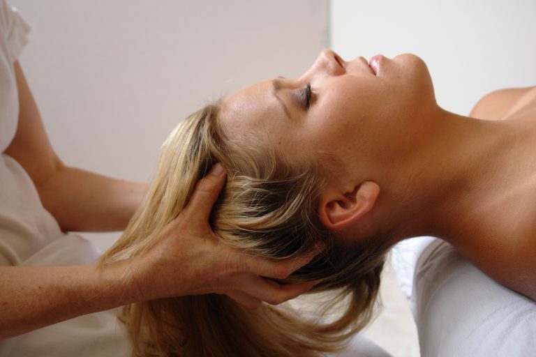 scalp massage craniosacral