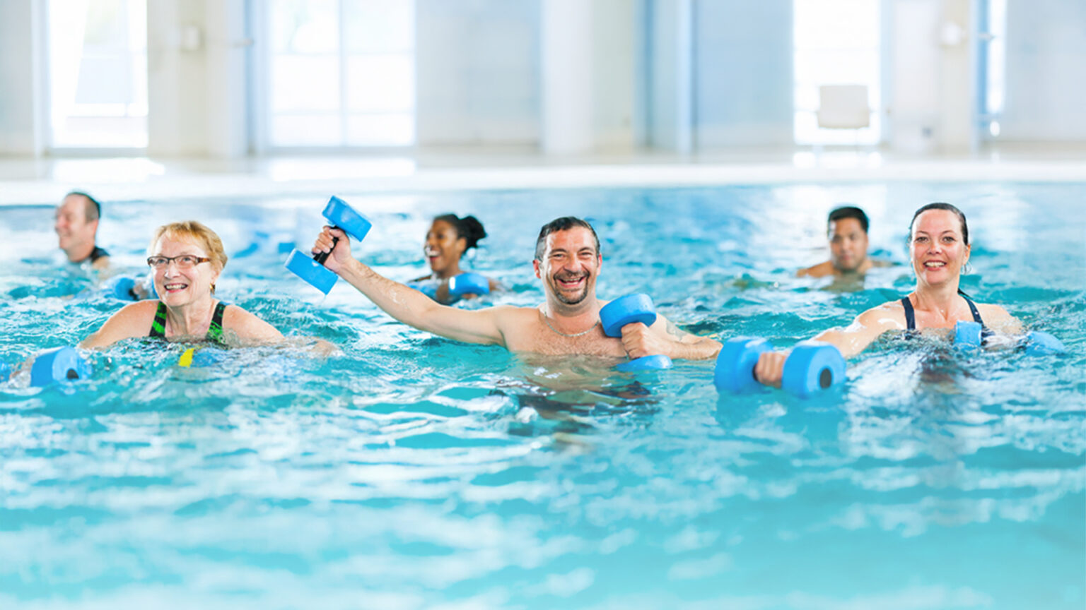 aquafit background update